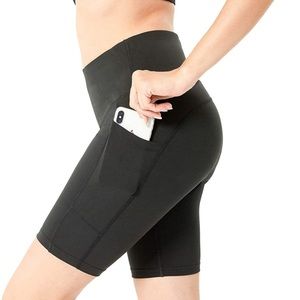Biker Gym Sport shorts with Pockets NWT
